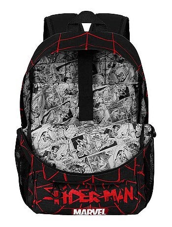 Marvel Spiderman Vision Sac à dos Fight FAN 2.2, Noir