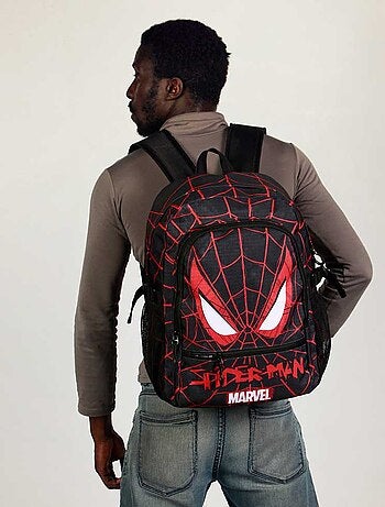 Marvel Spiderman Vision Sac à dos Fight FAN 2.2, Noir