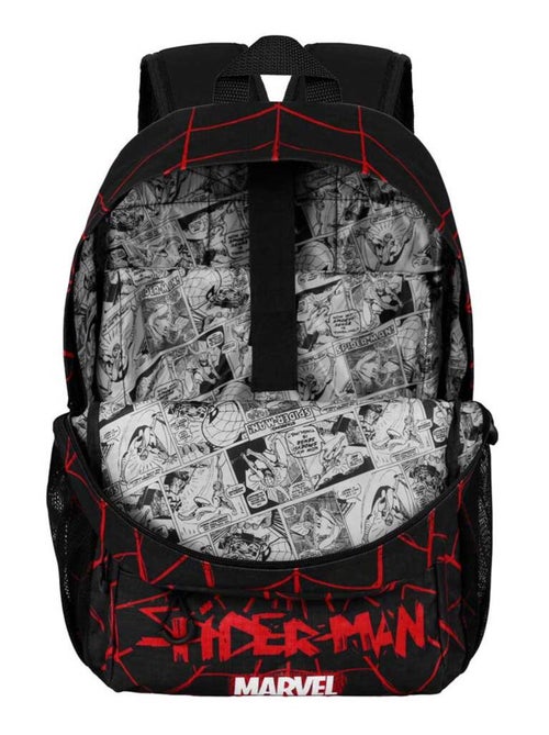 Marvel Spiderman Vision Sac à dos Fight FAN 2.2, Noir - Kiabi