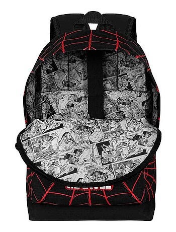 Marvel Spiderman Vision Sac à dos HS FAN 2.2, Noir