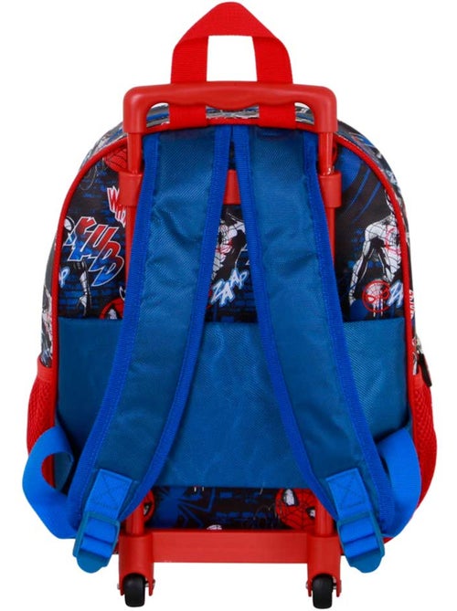 Marvel Spiderman Wall Sac à dos 3D à Roulettes Petit, Rouge - Kiabi