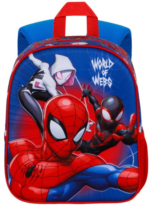 Marvel Spiderman Word Sac à Dos 3D Elite, Bleu - Kiabi