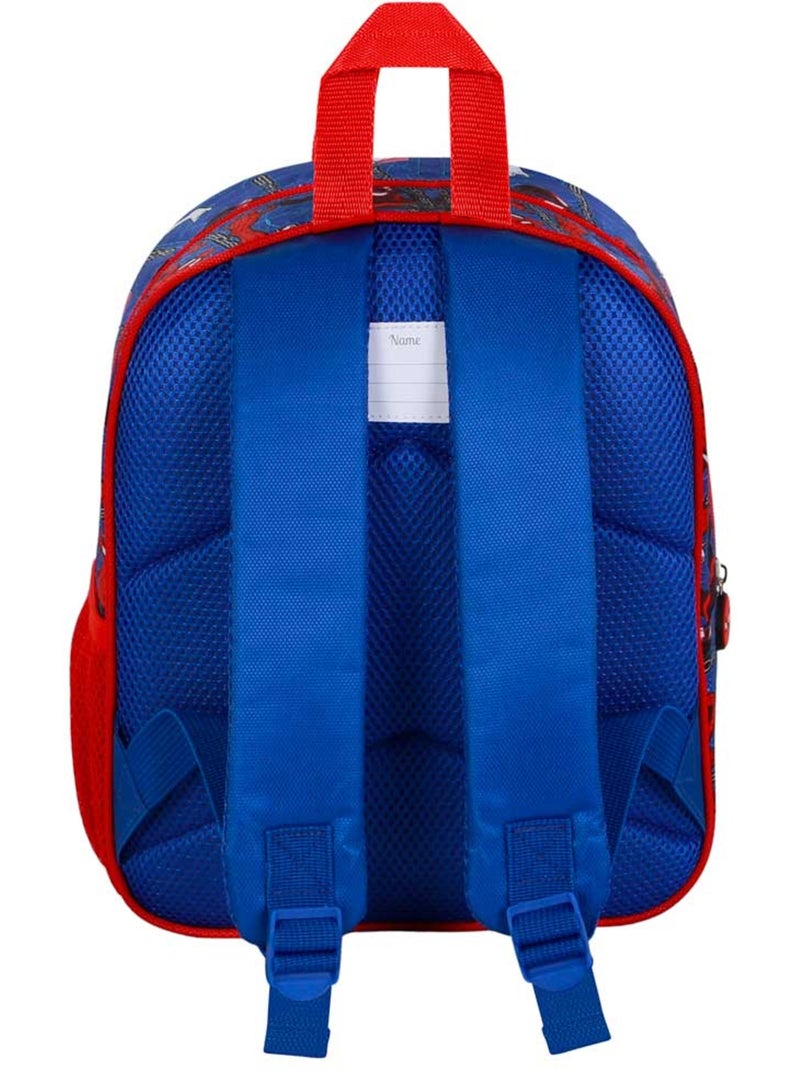 Marvel Spiderman Word Sac à Dos 3D Elite, Bleu Bleu - Kiabi