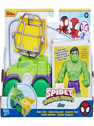 Marvel Spidey et Ses Amis Extraordinaires, Coffret Camion démolisseur de Hulk