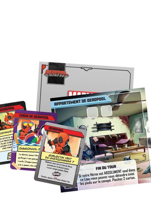 Marvel United Dead pool edition - Kiabi Marvel United Dead pool edition - Kiabi