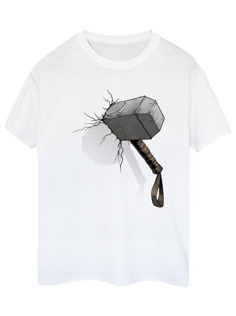Marvel Universe - T-shirt Blanc - Kiabi