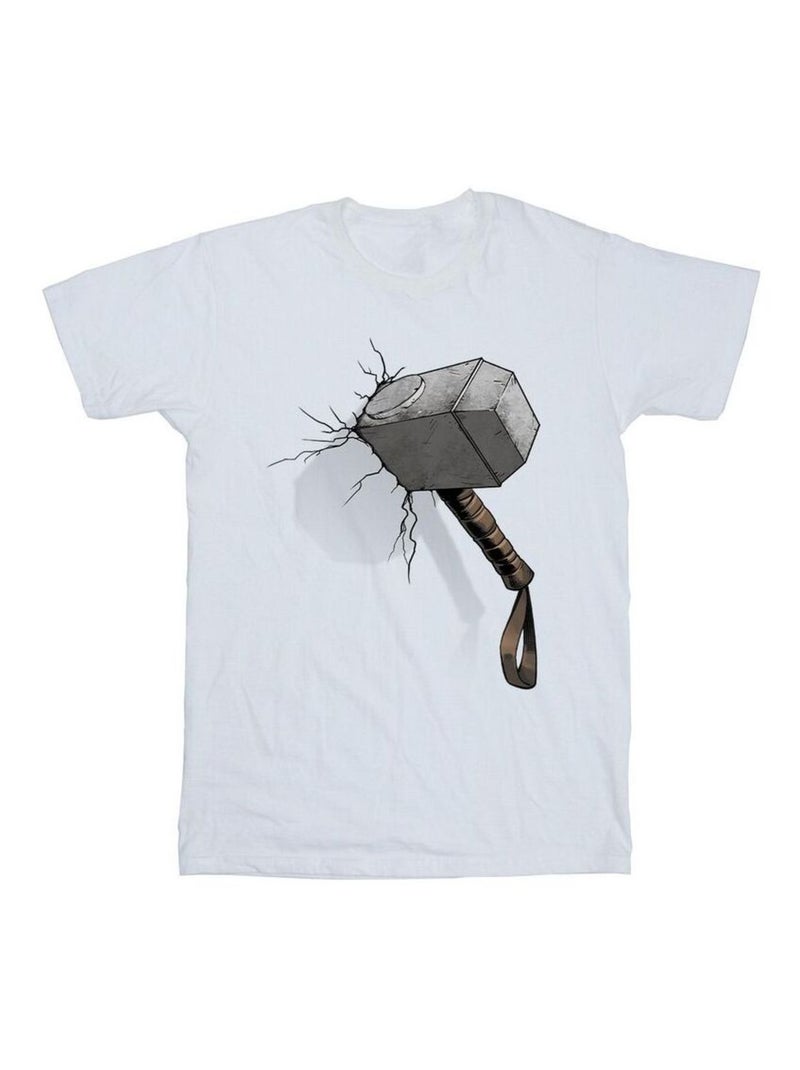 Marvel Universe - T-shirt Blanc - Kiabi