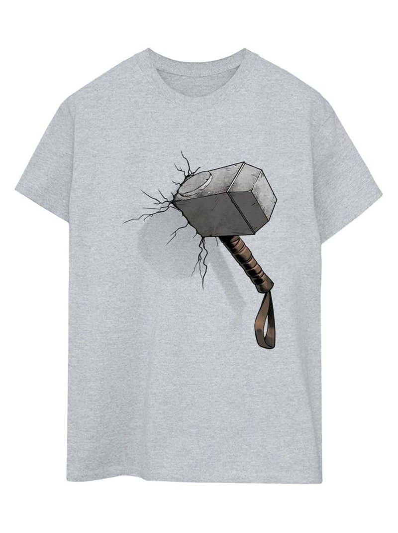 Marvel Universe - T-shirt Gris chiné - Kiabi