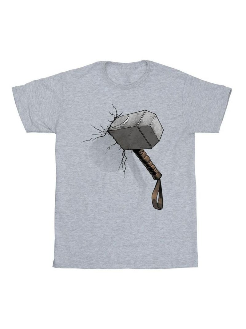 Marvel Universe - T-shirt Gris chiné - Kiabi