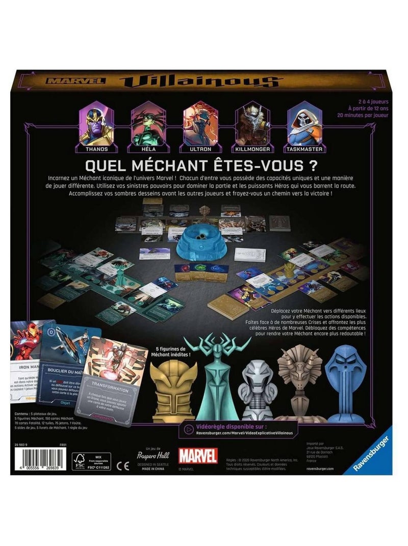 Marvel Villainous Multicolore - Kiabi