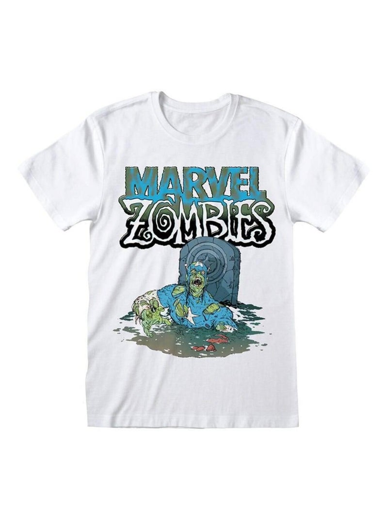 Marvel Zombies - T-shirt Blanc - Kiabi