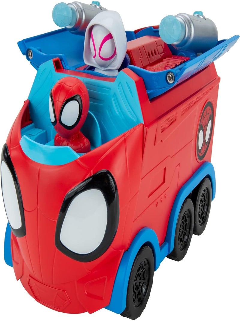 Marvel's Spidey et ses incroyables amis - Spinning Laster Ghost Camion tournant Rouge - Kiabi