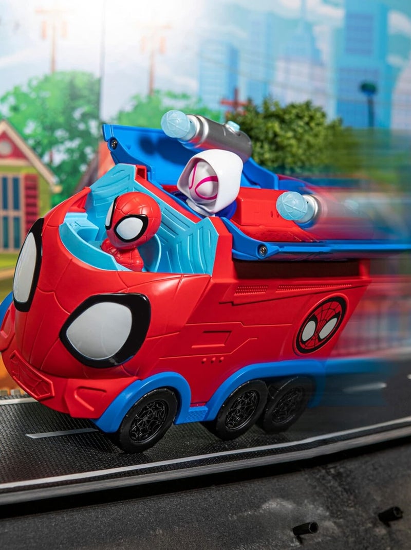 Marvel's Spidey et ses incroyables amis - Spinning Laster Ghost Camion tournant Rouge - Kiabi