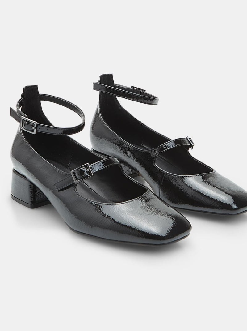 Mary Jane avec bride à la cheville BATA Noir - Kiabi