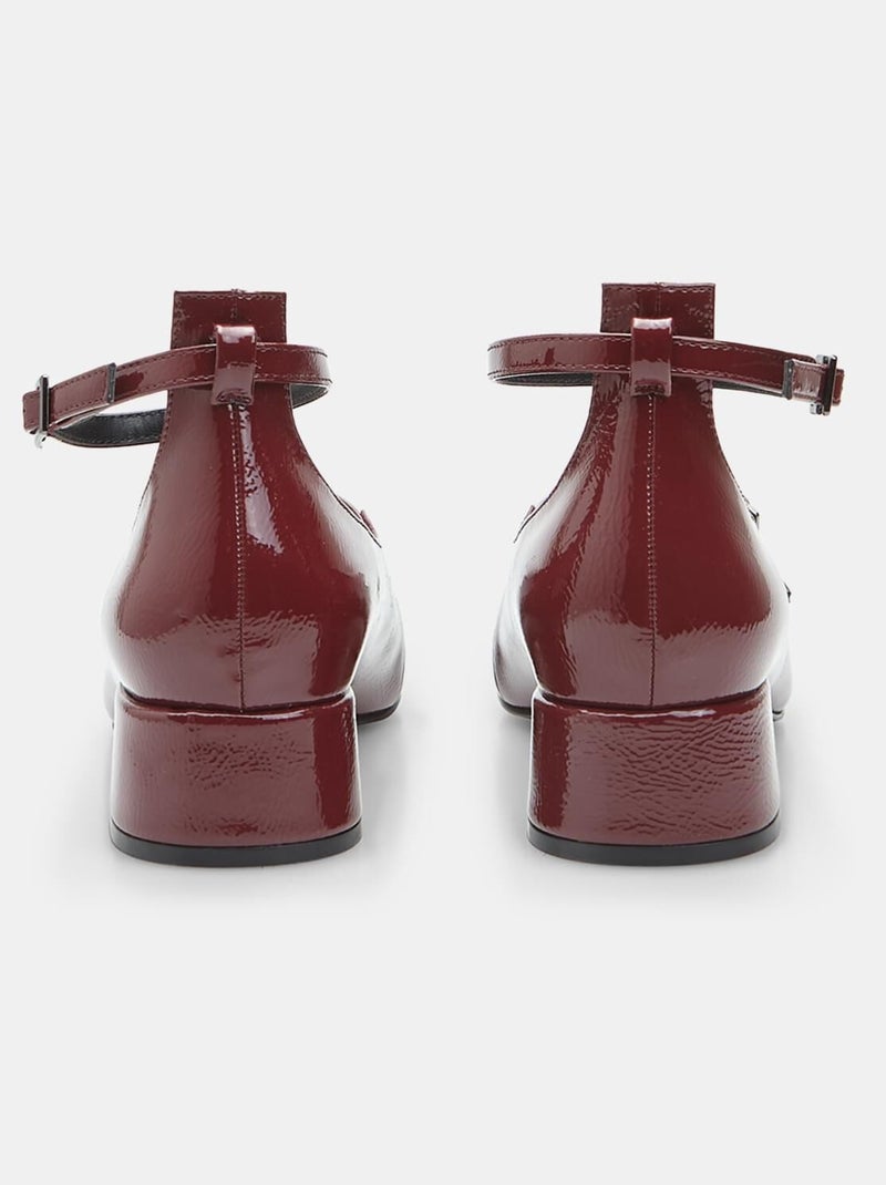 Mary Jane avec bride à la cheville BATA Rouge - Kiabi