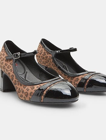 Mary Jane avec talon block 6 cm BATA