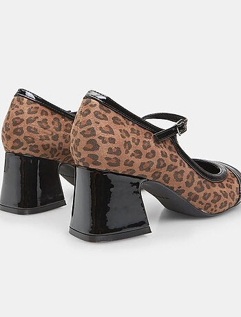 Mary Jane avec talon block 6 cm BATA