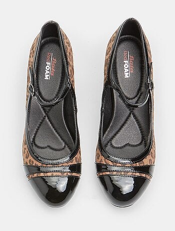 Mary Jane avec talon block 6 cm BATA