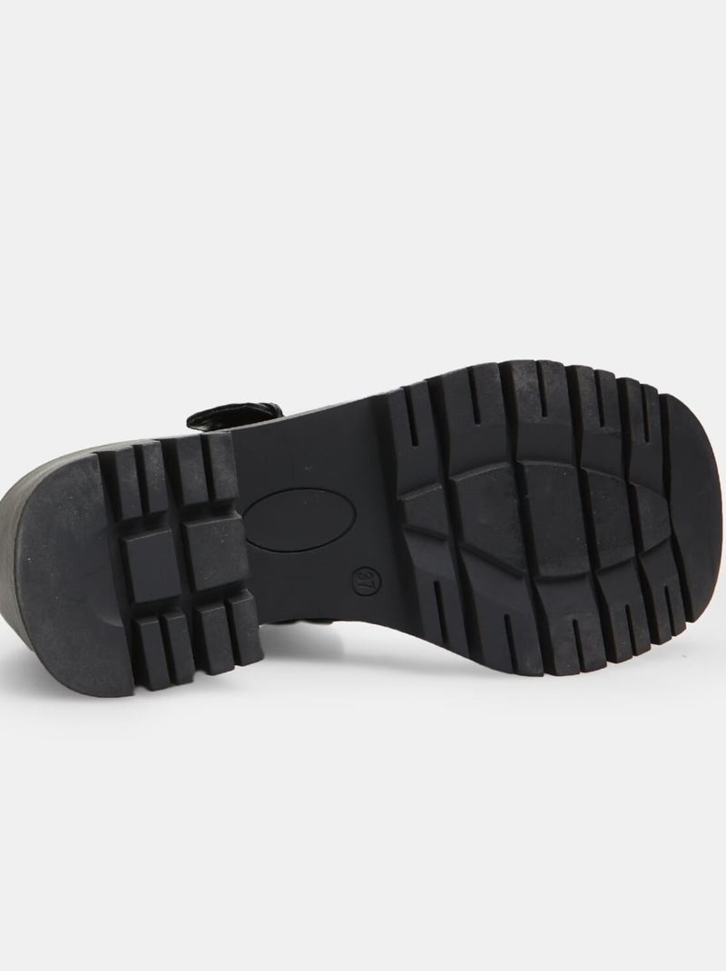 Mary jane avec talon de 5,5 cm bata red label Noir - Kiabi
