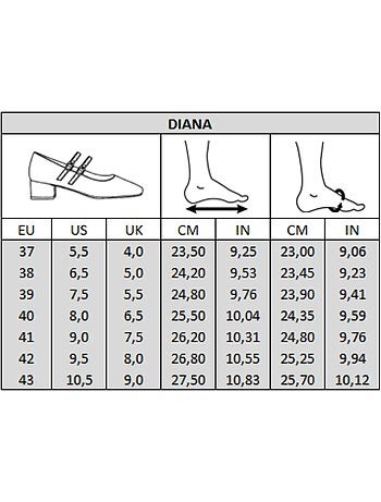 Mary jane babies pieds larges h - diana