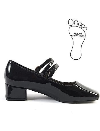 Mary jane babies pieds larges h - diana