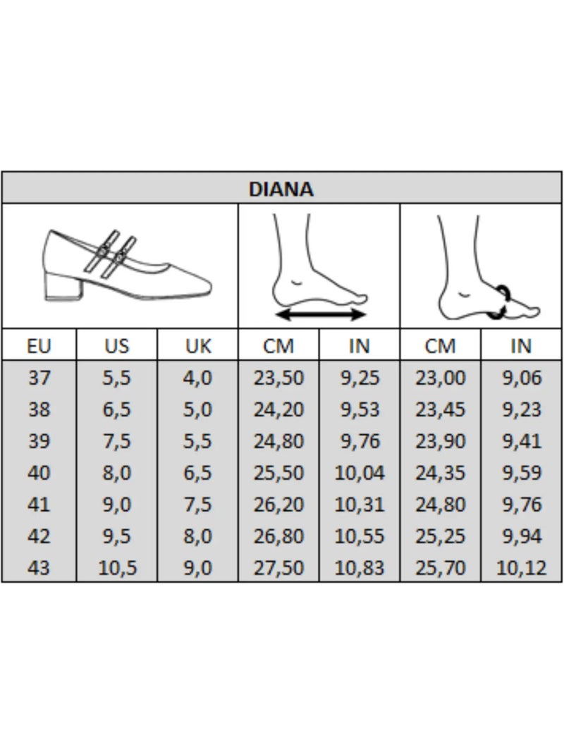 Mary jane babies pieds larges h - diana Noir - Kiabi