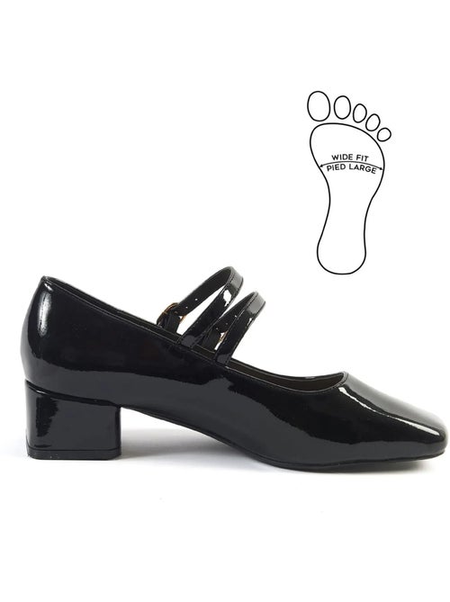 Mary Jane Babies pieds larges H - Diana - Kiabi Mary Jane Babies pieds larges H - Diana - Kiabi