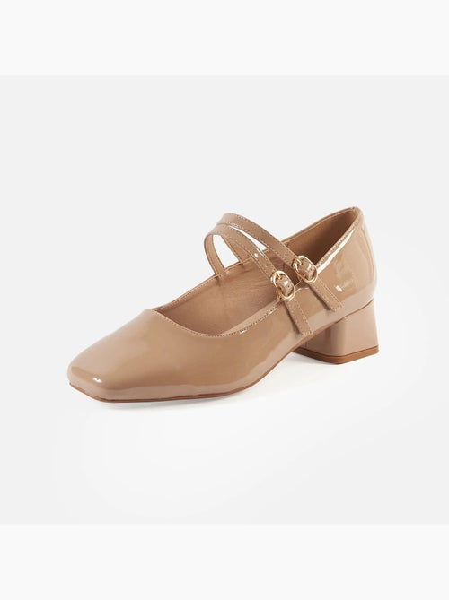 Mary Jane Babies pieds larges H - Modèle Diana - Kiabi
