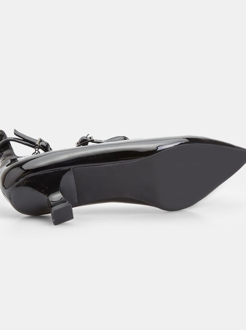 Mary Janes Bata Red Label avec talon 4 cm Noir - Kiabi