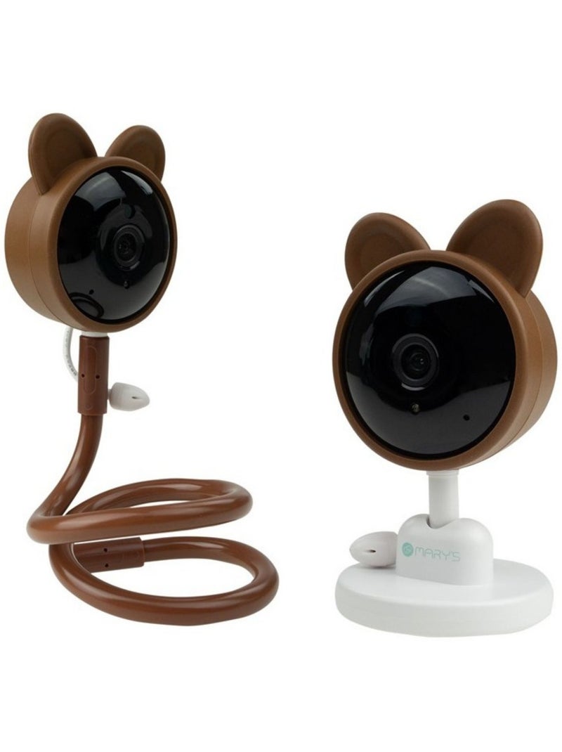Mary's - Babyphone connecté Marron - Kiabi