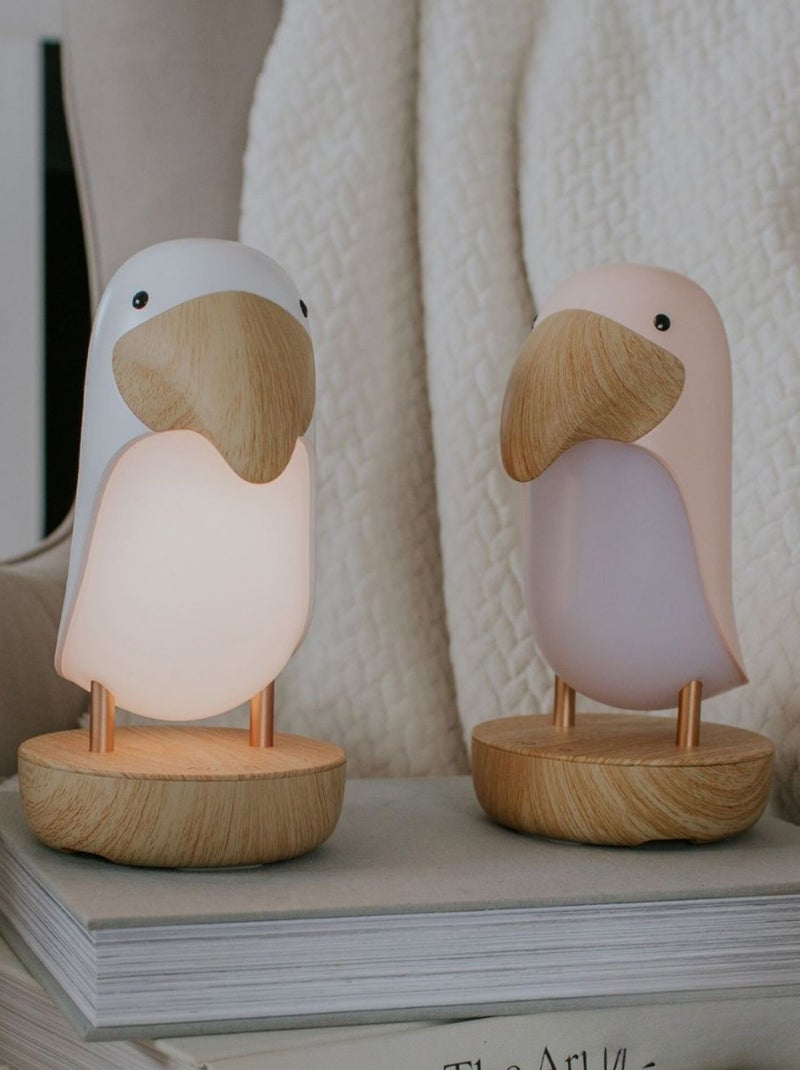 Mary's - Veilleuse et enceinte Bluetooth Toucan Blanc - Kiabi