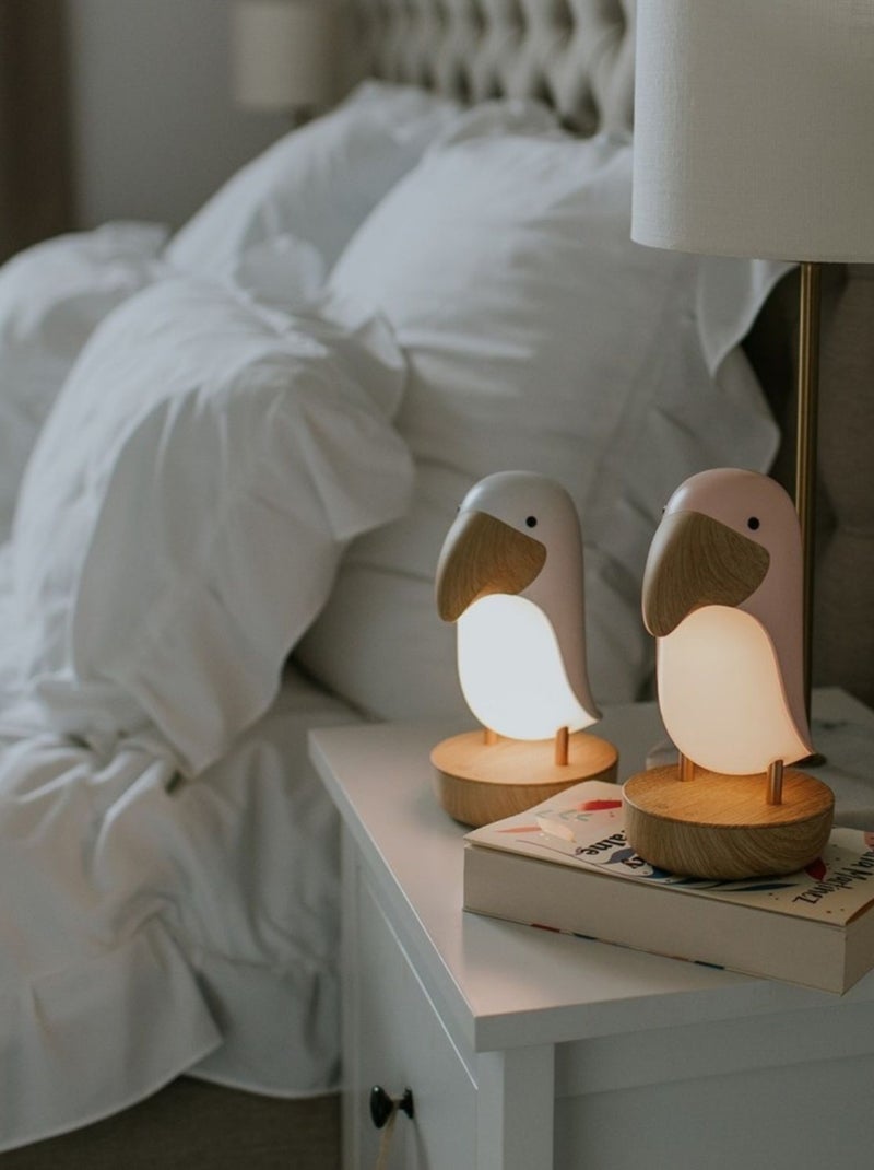 Mary's - Veilleuse et enceinte Bluetooth Toucan Blanc - Kiabi