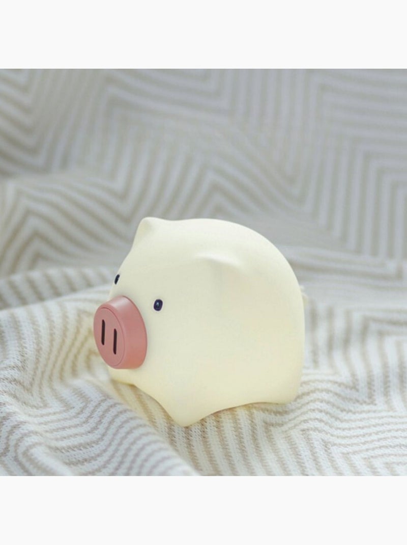 Mary's - Veilleuse rechargeable Cochon Blanc - Kiabi