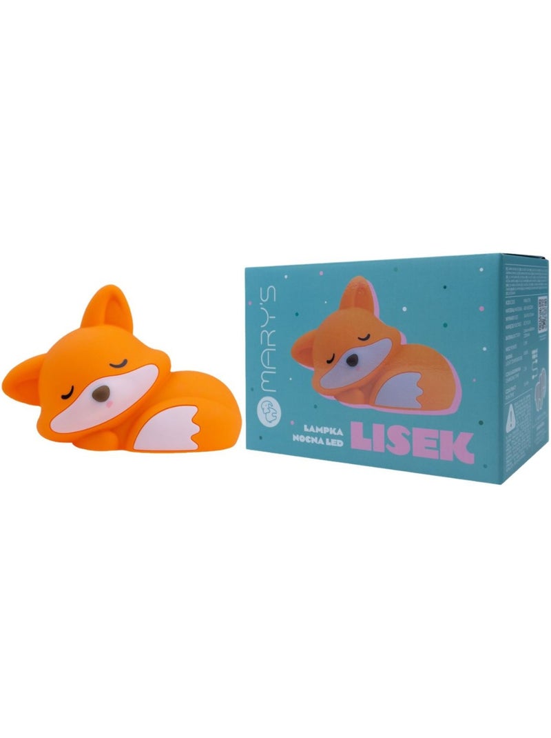 Mary's - veilleuse rechargeable fox Orange - Kiabi