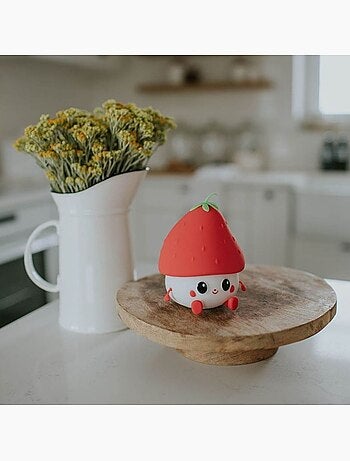 Mary's - veilleuse rechargeable fraise