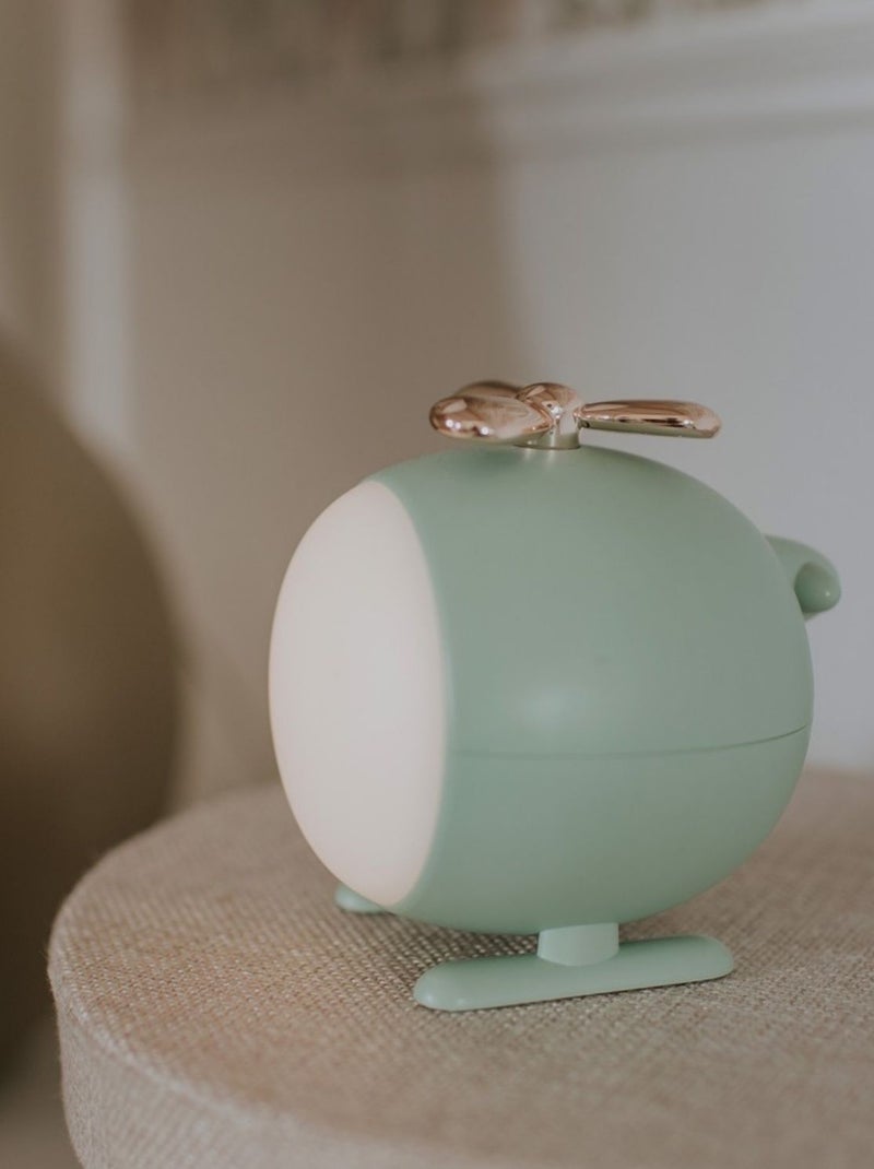 Mary's - Veilleuse rechargeable Hélicoptère Vert d'eau - Kiabi