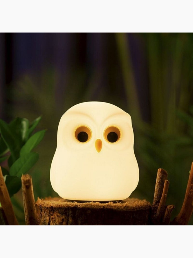 Mary's - veilleuse rechargeable hibou Blanc - Kiabi