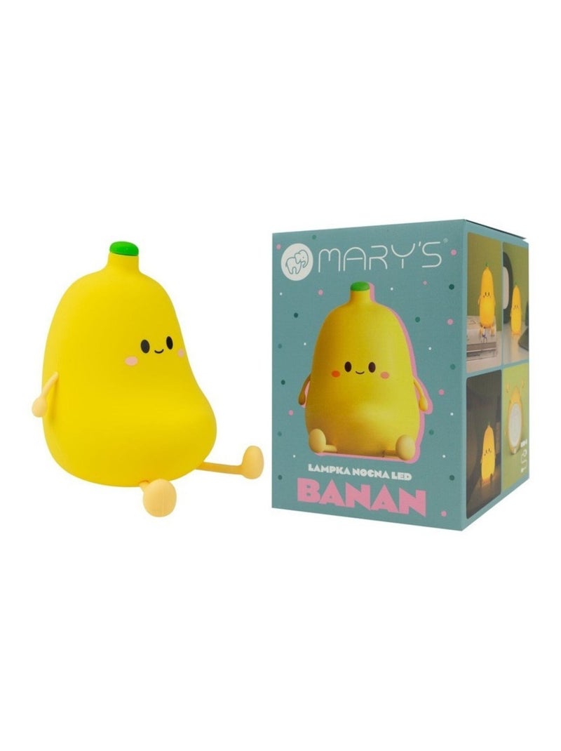 Mary's - Veilleuse rechargeable Jaune - Kiabi
