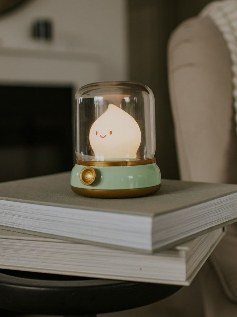 Mary's - Veilleuse rechargeable Petite Flamme Vert d'eau - Kiabi