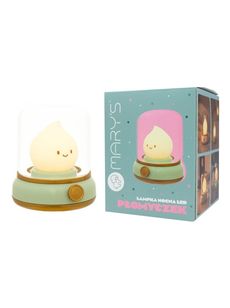 Mary's - Veilleuse rechargeable Petite Flamme Vert d'eau - Kiabi