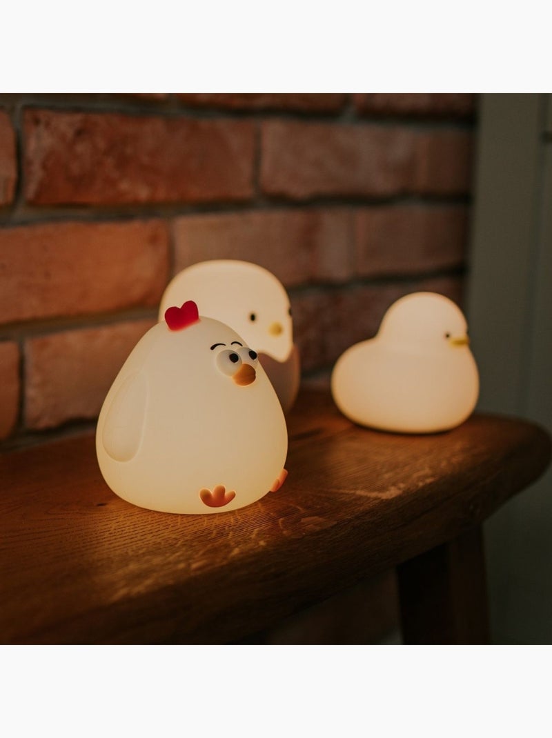 Mary's - Veilleuse rechargeable Poule Blanc - Kiabi