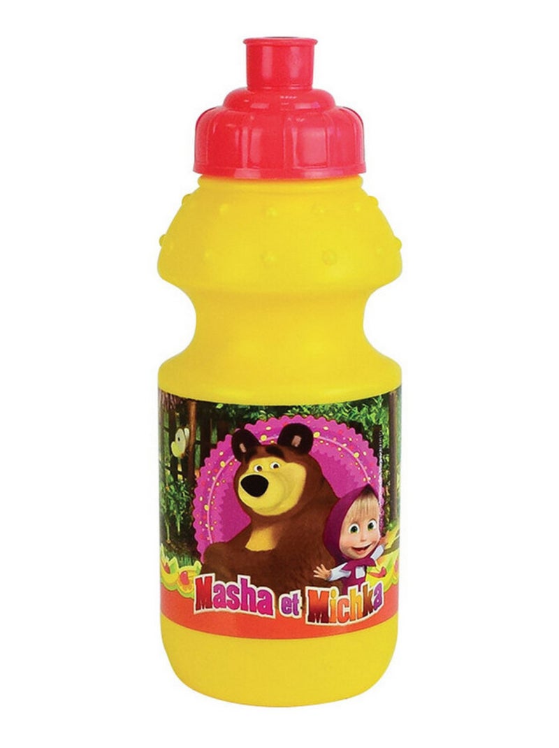 Masha Et Michka Gourde Sport 350ml Multicolore - Kiabi
