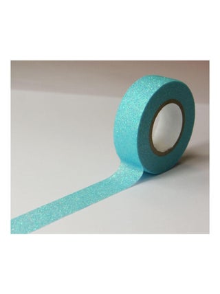 Masking tape - Bleu clair - Paillettes - - Global Gift