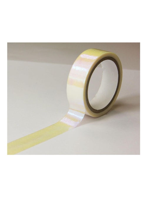 Masking tape - Iridescent rose transparent - - Global Gift - Kiabi