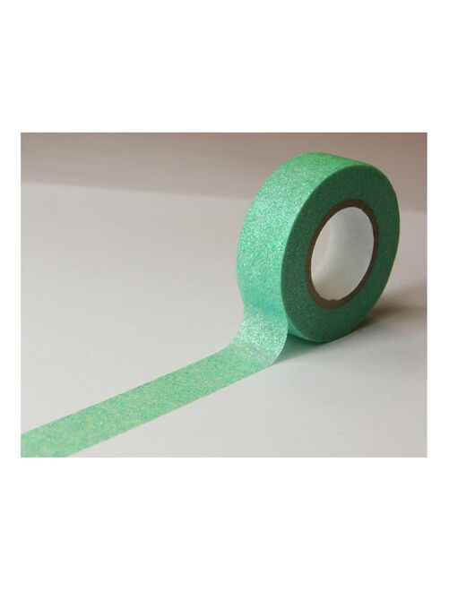 Masking tape - Vert clair - Paillettes - - Global Gift - Kiabi