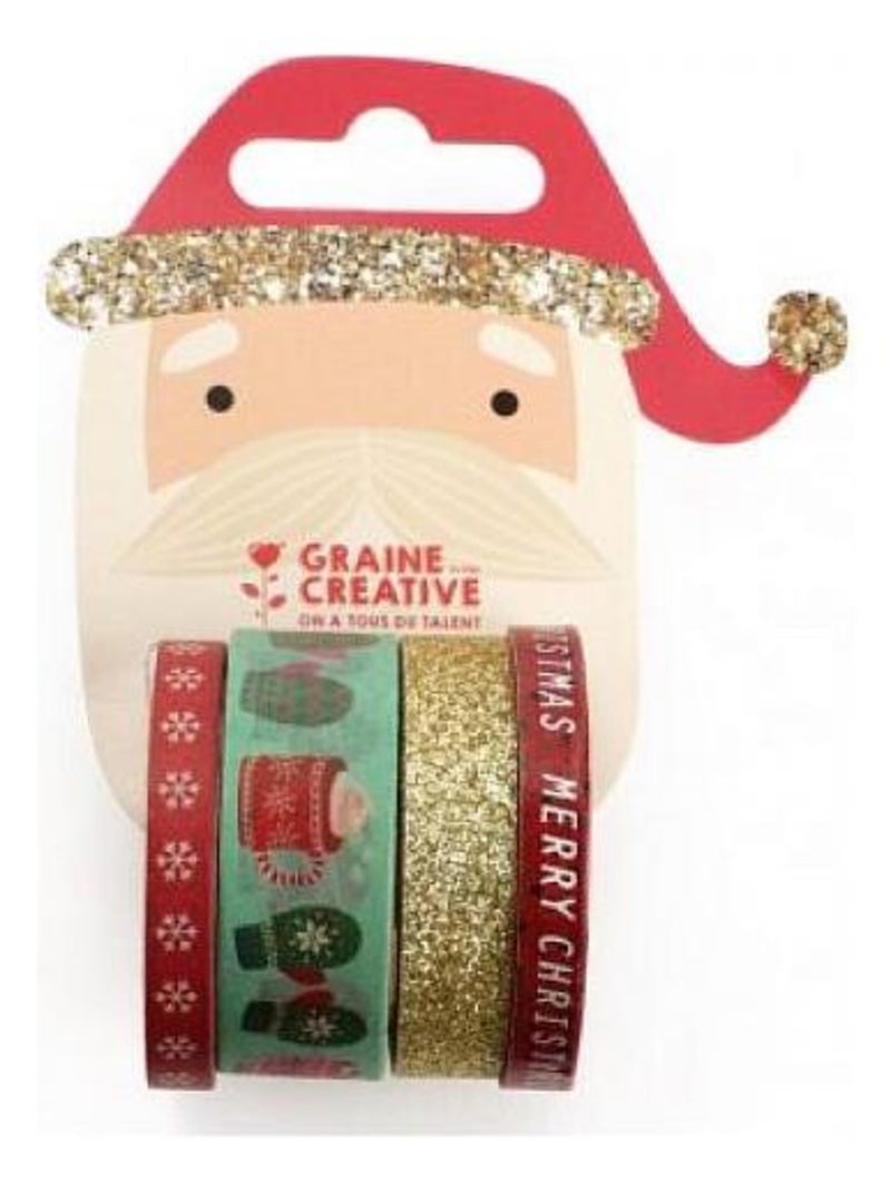 Masking Tape De Noel - Papier Decoratif N/A - Kiabi