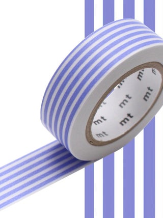 Masking tape lignes bleu - 1,5 cm x 7 m - Masking Tape