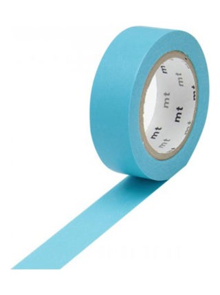 Masking tape unicolore - Bleu - 1,5 cm x 7 m - Masking Tape
