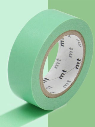 Masking tape unicolore - Vert émeraude - 1,5 cm x - Masking Tape