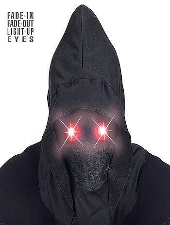 Masque à Capuche visage invisible avec yeux lumineux